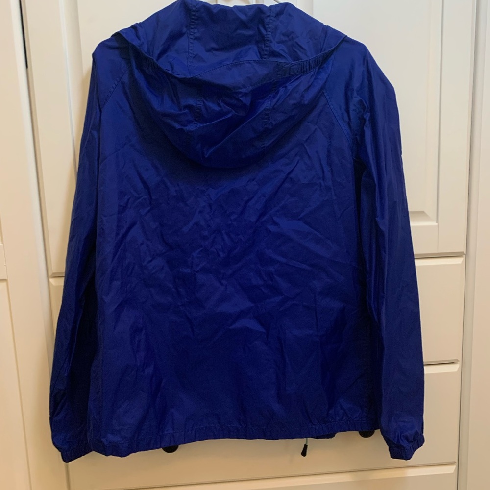 The North Face windbreaker. Women’s large. Blue/aqua. Zippers. Hood. - Picture 5 of 5